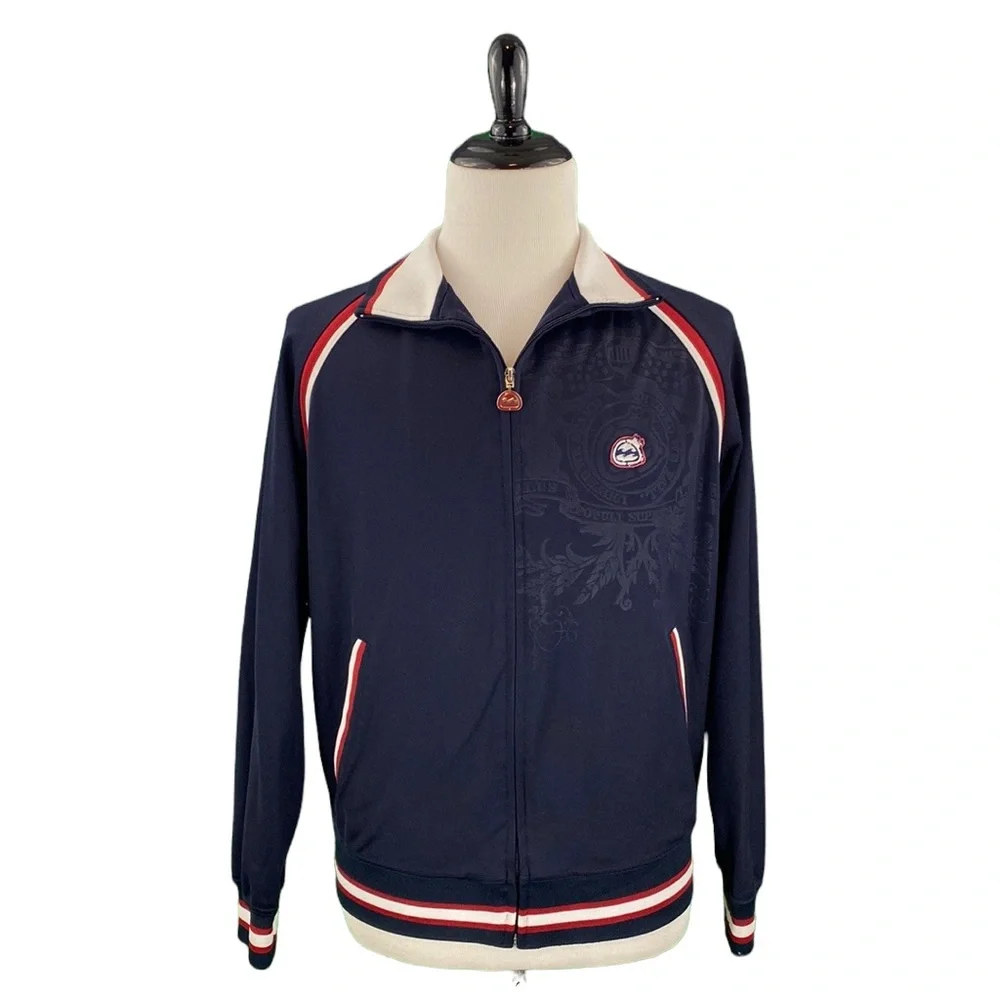 Billabong Navy Zip Up Track Jacket - Picture 1 of 16